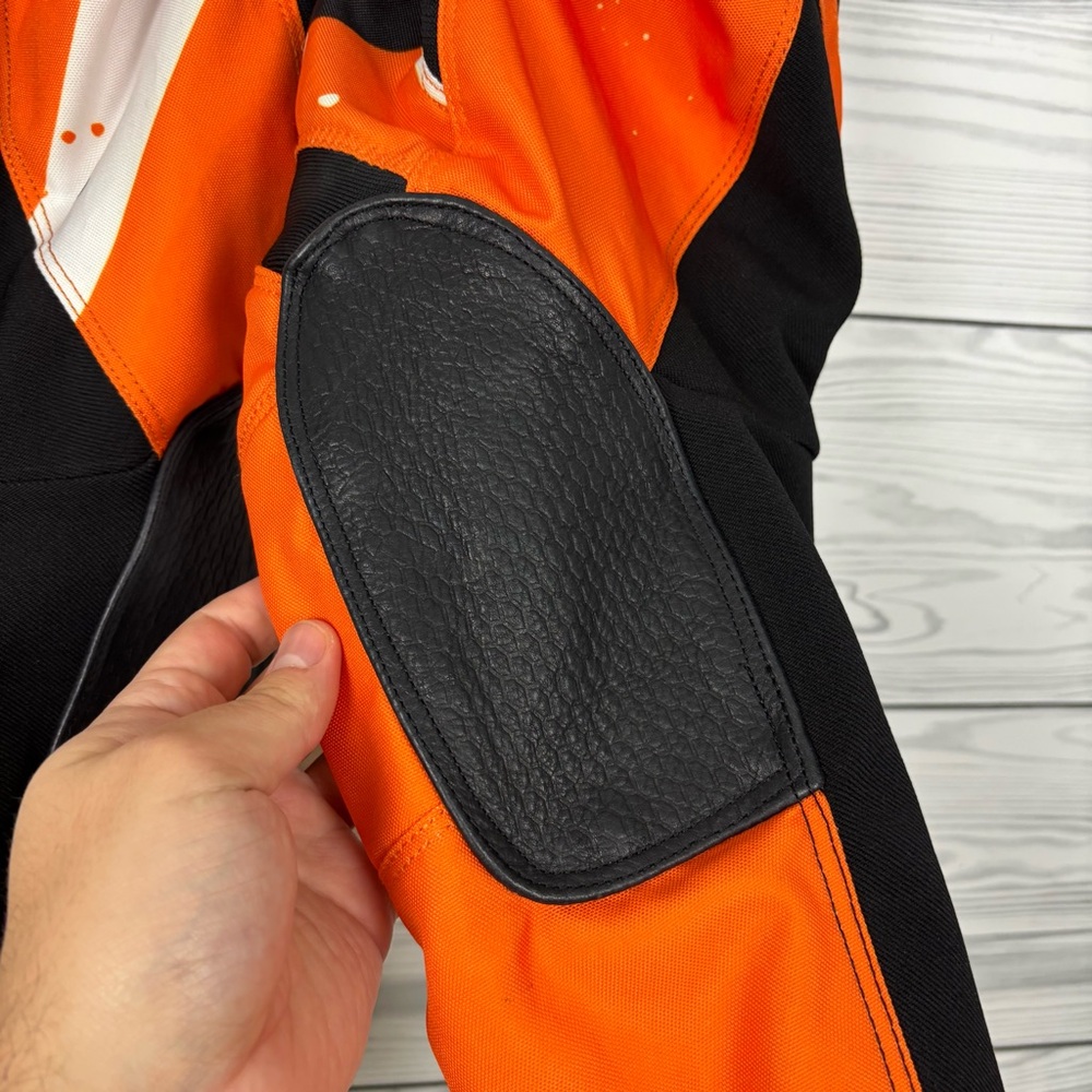 FOX RACING 180 YOUTH KIDS MOTOCROSS PANTS ORANGE BLACK SIZE 24 (AGE 8) - Picture 9 of 13